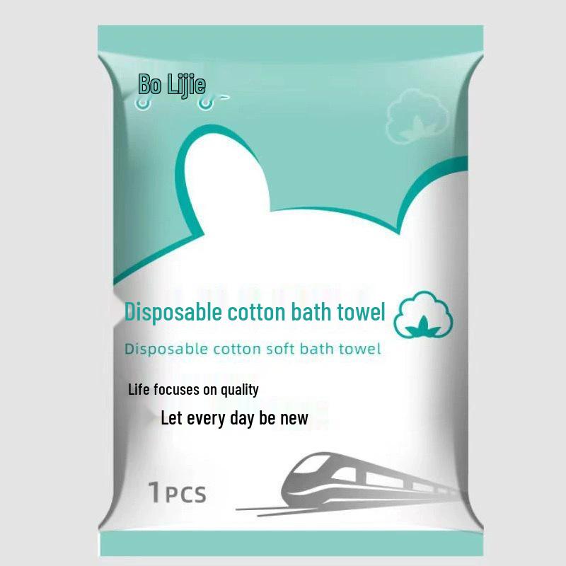 Extra Large Extra Thick Disposable Bath & Towel Set – Strong Water Absorption for Travel, Hotel & B&B