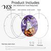 Adult Halloween Activity Acrylic Puzzle Suncatcher Window Hanging,7.87 Inch Sun Catcher Decorative Hanging Decoration Ornament, Ideal for Gifting and