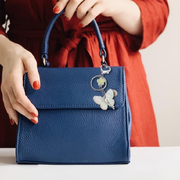 Butterfly Star Keychain Dance Shoes Phone Lanyard Cute Star Charm Phone Strap