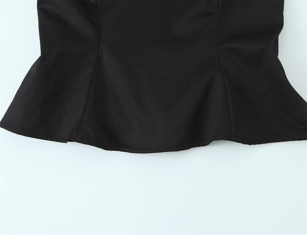 Chic French Lace-Trimmed Waist-Cinching Strapless Camisole for Women