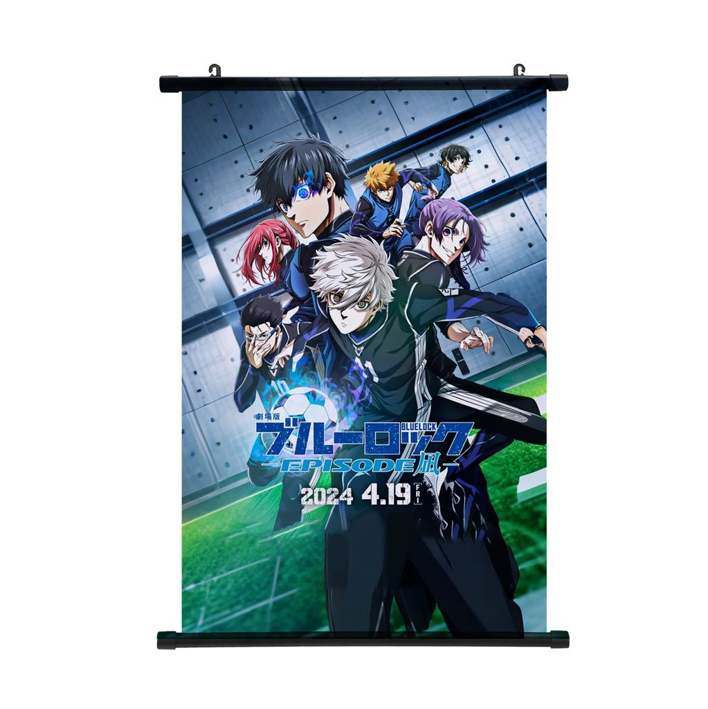 Anime Blue Lock Svitkový Plakát Isagi Yoichi Nagi Seishiro Umělecká Malba Závěsný Plakát Dětské Pokoje Samolepka na Zeď