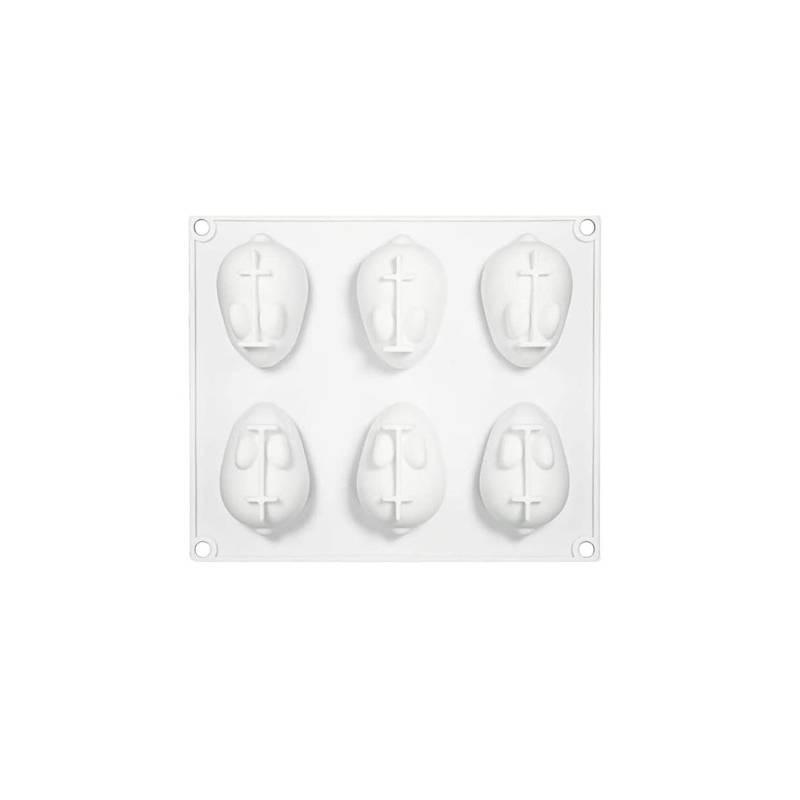 Silikonová forma na velikonoční dorty, králíček, dort, čokoládový dezert, 3D forma na zdobení dortů, DIY domácí kuchyňské nářadí