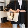 Tote Bag Women's New Large-capacity Commuter Bag Spring and Autumn Feeling Versatile Shoulder Bag Simple Class