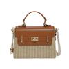 Summer Fashion Straw Woven Handbag Bag Women's New Simple Casual Woven Shoulder Messenger Box Bag