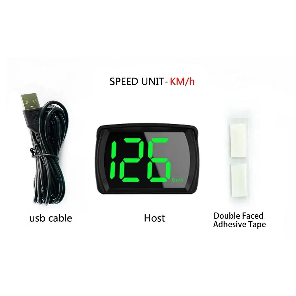 

Universal Car HUD Head Up Display Y03 GPS Digital Speedometer Projector Km/h Big Font Speed Meter Displayer Auto Electronic Part