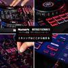 Numark DJ Controller, 4-Deck, Touch-Sensor Jog Wheels, Serato DJ Lite, DJ Mixer, Streaming, DJ Equipment, FX Paddles, Built-in Audio Interface, Numark