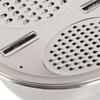 Multifunctional Stainless Steel Grater Basin Thick 3 In 1 Colanders Basin Grater Strainer and Drain Basket Salad Maker