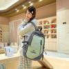 School Bag for Girls, High School and College Students, American Vintage Large Capacity Backpack, Korean Style Trendy Versatile Backpack for Middle 