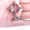 Mode Vrouwen Body Piercing Borstnagel Schroef Bel Hanger Nep Tepelring Sieraden