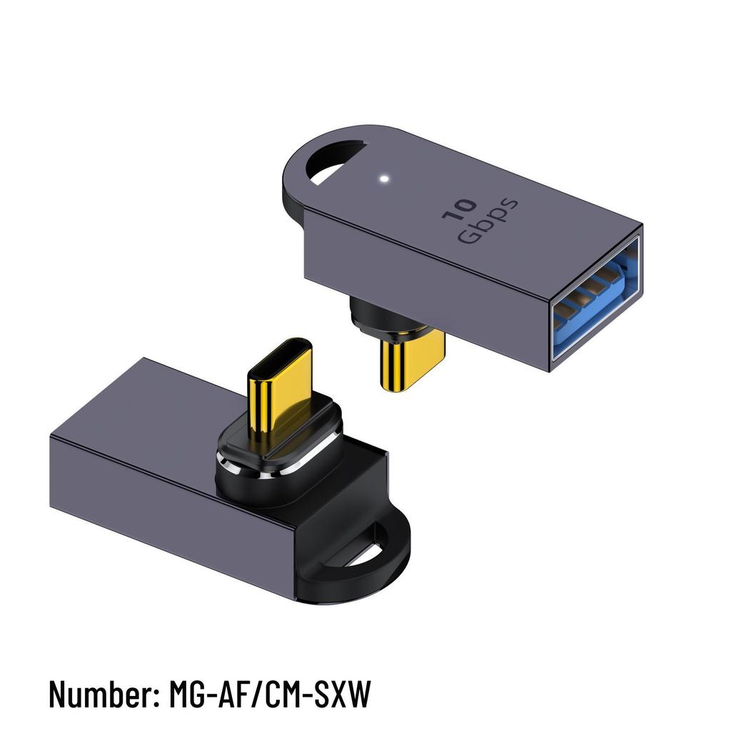 Type-C Magnetic Adapter 40Gbps - Compatible with Thunderbolt 3 & USB4.0