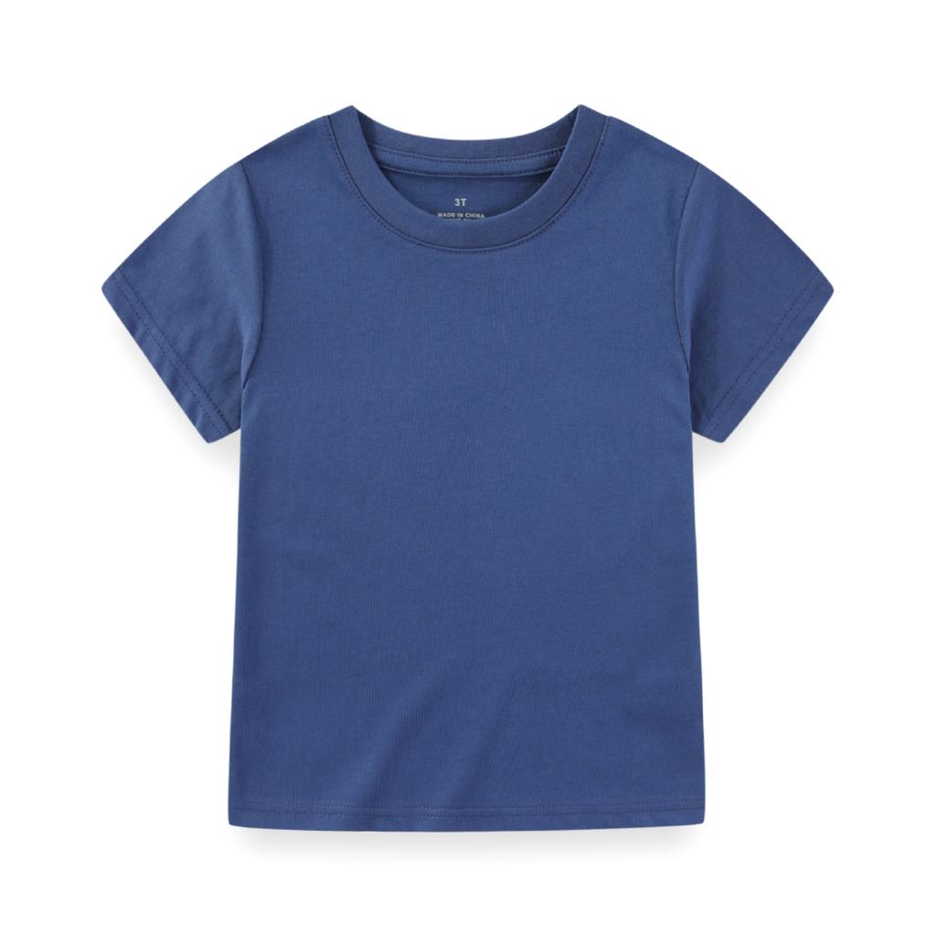 KIDDIEZOOM Modisches und bequemes kurzärmeliges T-Shirt für Säuglinge und Kleinkinder, Jungen und Mädchen, 100 % reine Baumwolle, weiche Neugeborenenkleidung