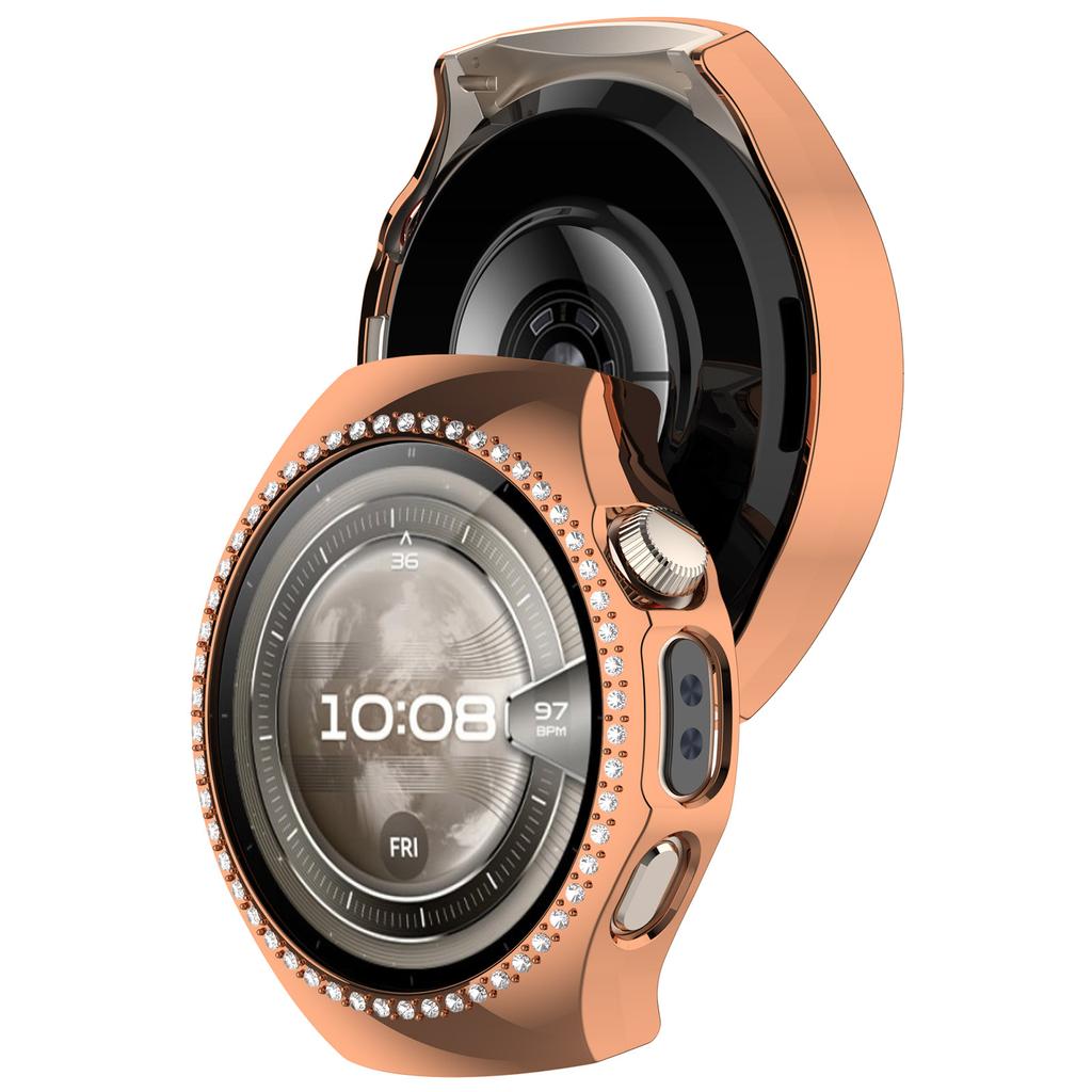 Bling Glass+Cover for Huawei Watch 5 42mm 46mm PC Shell Case for Huawei Watch 5 Bumper Watch Accessories