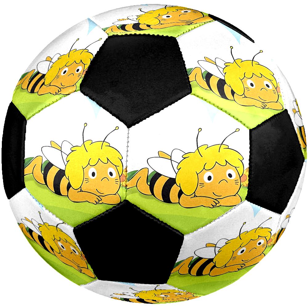 Maya the Bee Theme Size 5 Soccer Ball, Suitable for Both Indoor and Outdoor Matches, a Gift Suitable for Everyone.