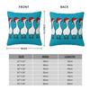 Christmas Humor Pillow Case Cushion Cover Soft Custom DIY Pillow Cover Morden Pillowcases For Wedding Party Home Decor