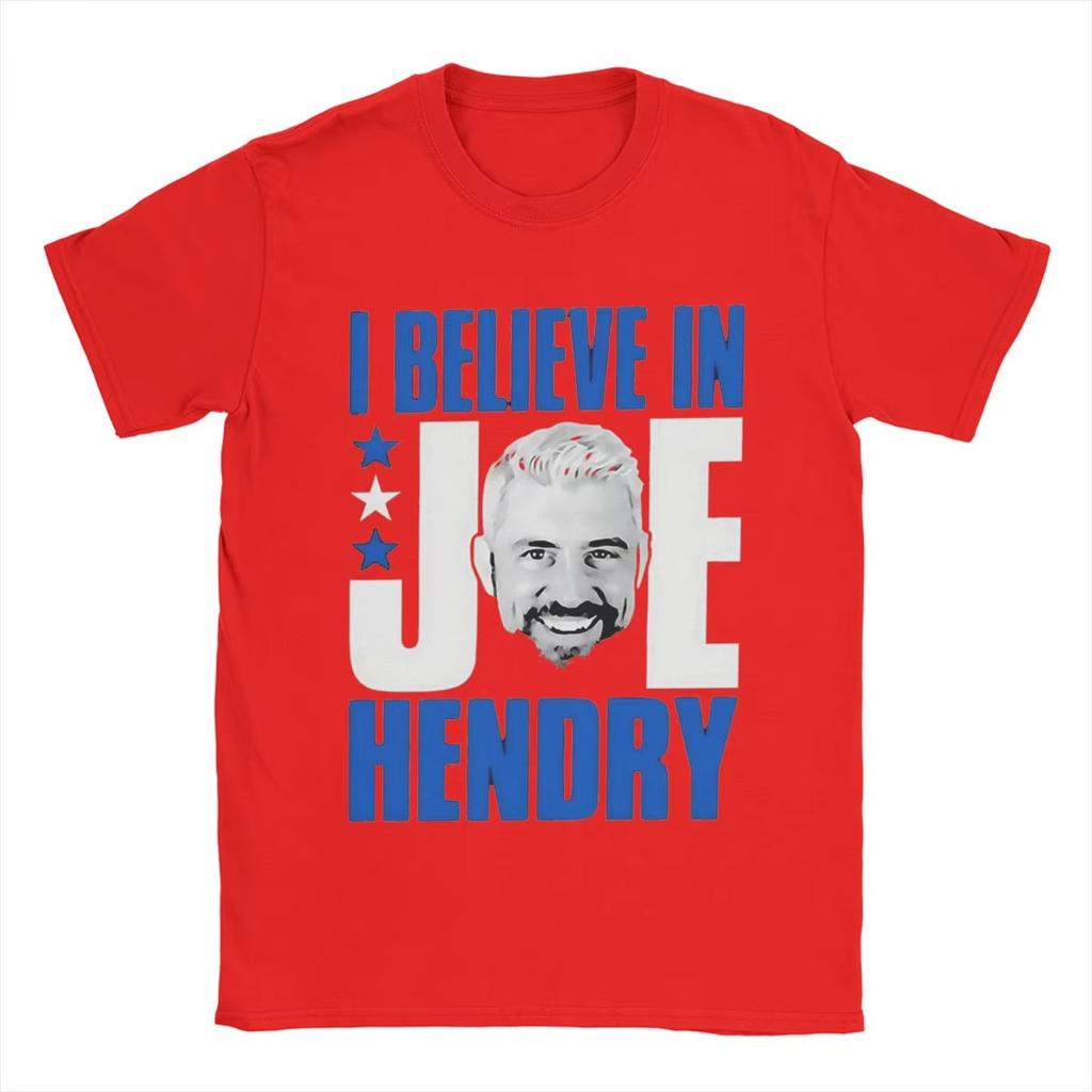 Joe Hendry Wrestling JH Trička Merch Pánské Dámské 100% Bavlna Vtipné Zápasník Sportovní Tričko Krátký Rukáv Oblečení Tričko Topy