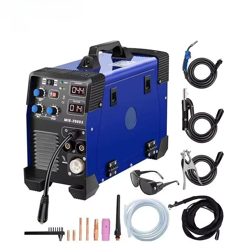 3-in-1 kombinētais metināšanas aparāts MIG/MMA/ TIG-200