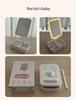 Touch Control LED Makeup Mirror with Three-Color Fill Light and Storage Box