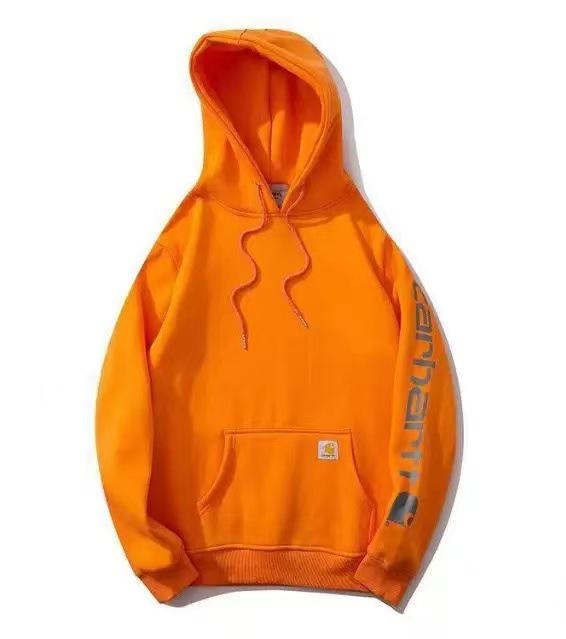 Unisex Trendová Mikina Carhartt S Plusovým Sametovým Svetrem pro Muže a Ženy