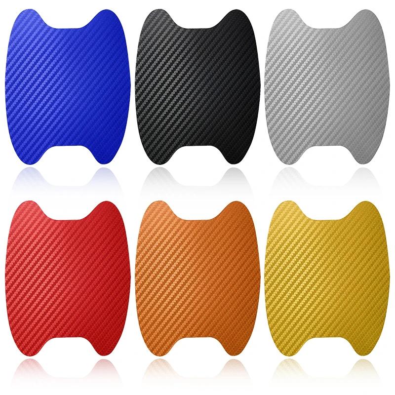 For Bmw Mini 8Pcs New Car Door Sticker Auto Handle Anti Scratch Protection Film Car Styling For BMW Mini Cooper One S R50 R53 R5