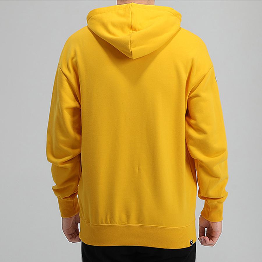 Puma Club Casual Print Hoodie Men Hoodie Yellow 530368-81
