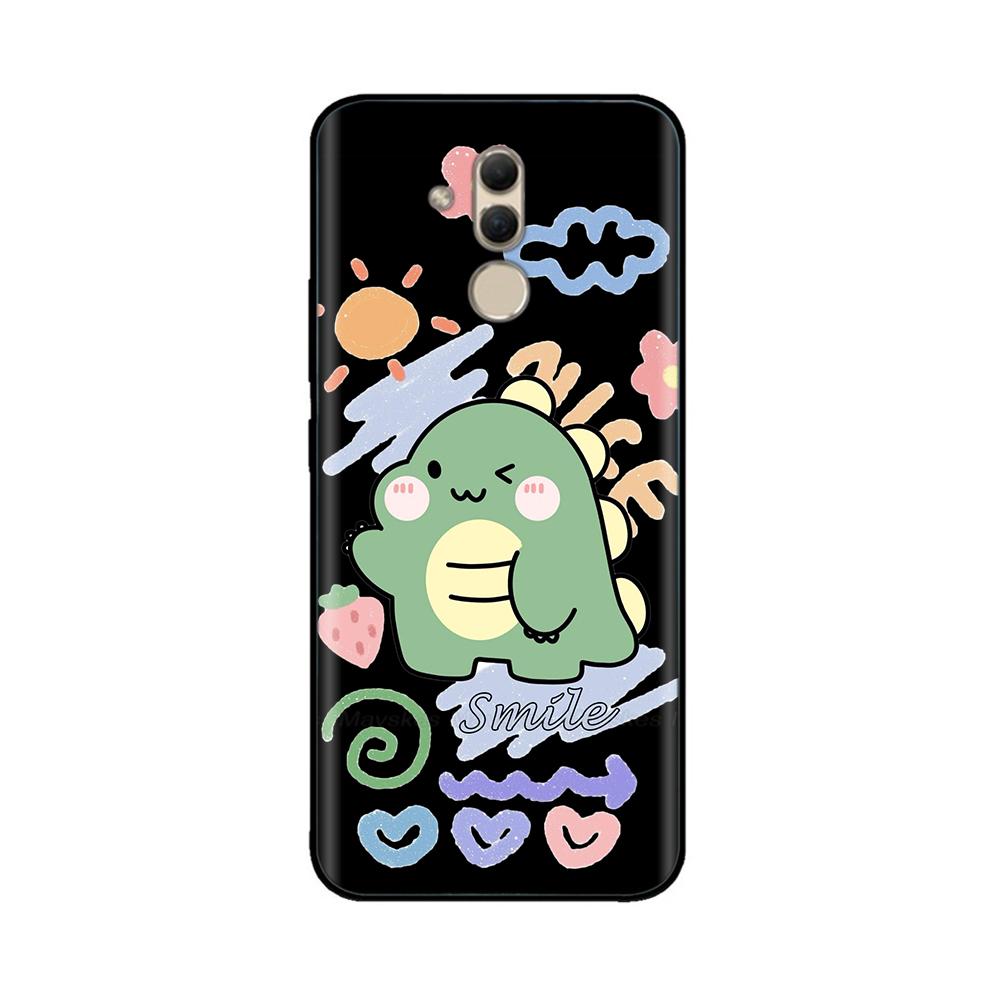For Huawei Mate 20 Lite Case Cartoon Soft Silicone Phone Cover For Huawei Mate 20 Mate20 Pro Cases Bags Shockproof Painted Cover