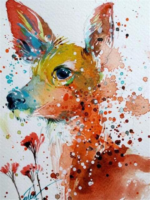 5d diamantová malba Wolf Mosaic Zvířecí kamínky Obrázky DIY Diamantové vyšívání Tygří křížový steh Mountain Wall Art