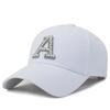 Spring Listing Of The Same Baseball Cap, Mountaineering Breathable Sun Hat, Fashionable A Letter Diamond Hat
