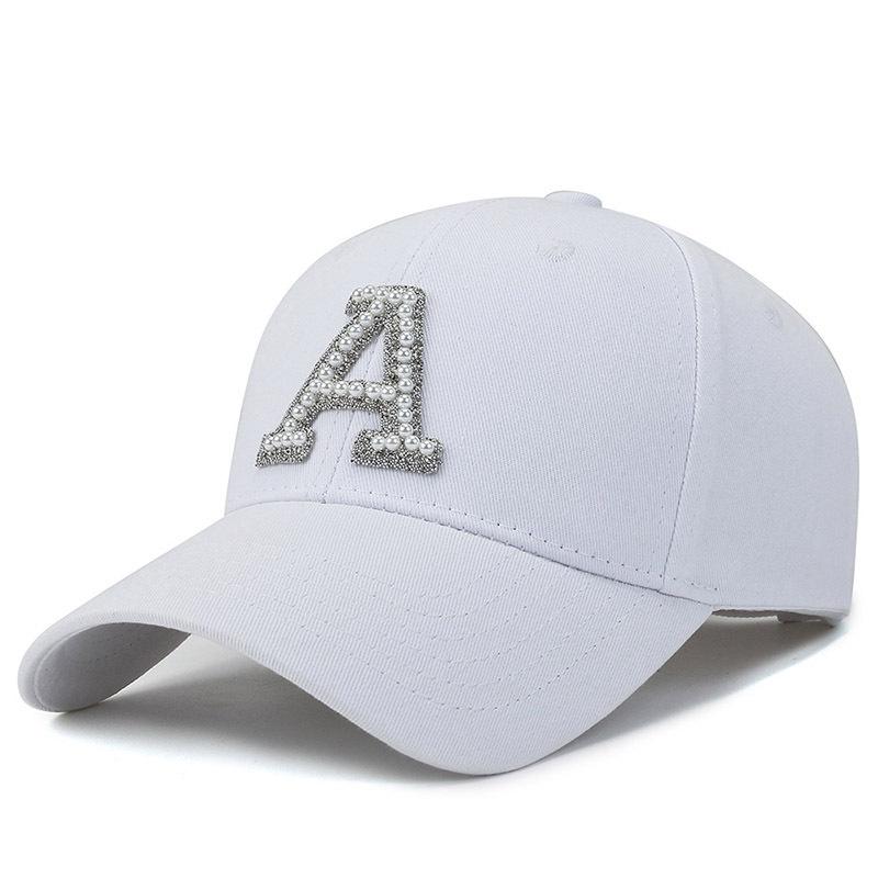 Spring Listing Of The Same Baseball Cap, Mountaineering Breathable Sun Hat, Fashionable A Letter Diamond Hat