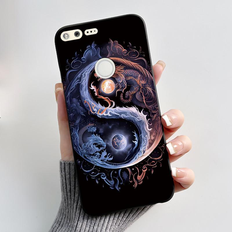 Luxury Cute Love Rabbit Cartoon Funny Case For Google Pixel XL Pixel1 1 XL Black Silicone Soft Phone Case Protective Back Cover