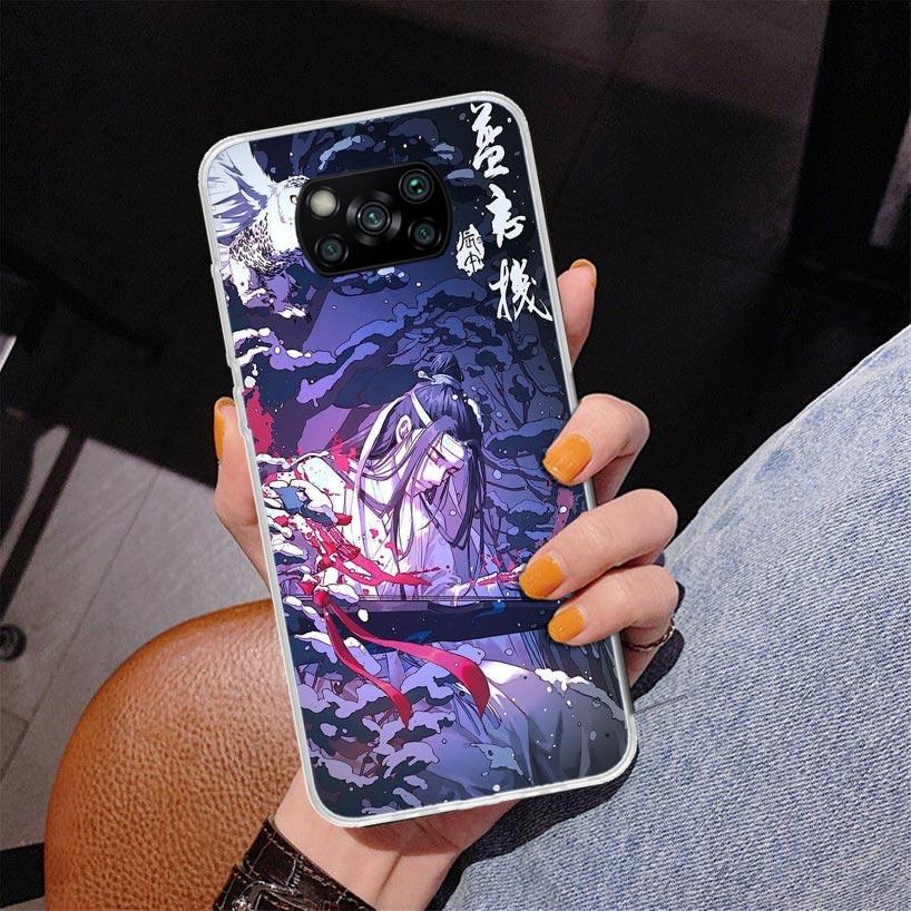 Anime Mo Dao Zu Shi Phnoe Case for Xiaomi Poco X5 X6 X7 Pro X4 Gt F7 Ultra M8 M7 Redmi 15C 15 13C 13 12C 12 Unique Cover Coque P