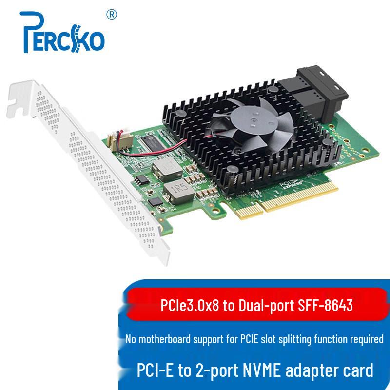 

PERCKO Enterprise RAID, HBA, and NVMe U.2 Expansion Cards (CN version)