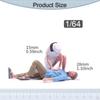 1/64 Scale Diorama Figures Miniature Layout Realistic Street People Models for Model Building Kits