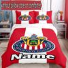3pcs Duvet Cover Set (1*Duvet Cover + 2*Pillowcase, Without Core), Custom Name Club Deportivo Guadalajara Pattern Bedding Set, Home Bedroom Decor Gift