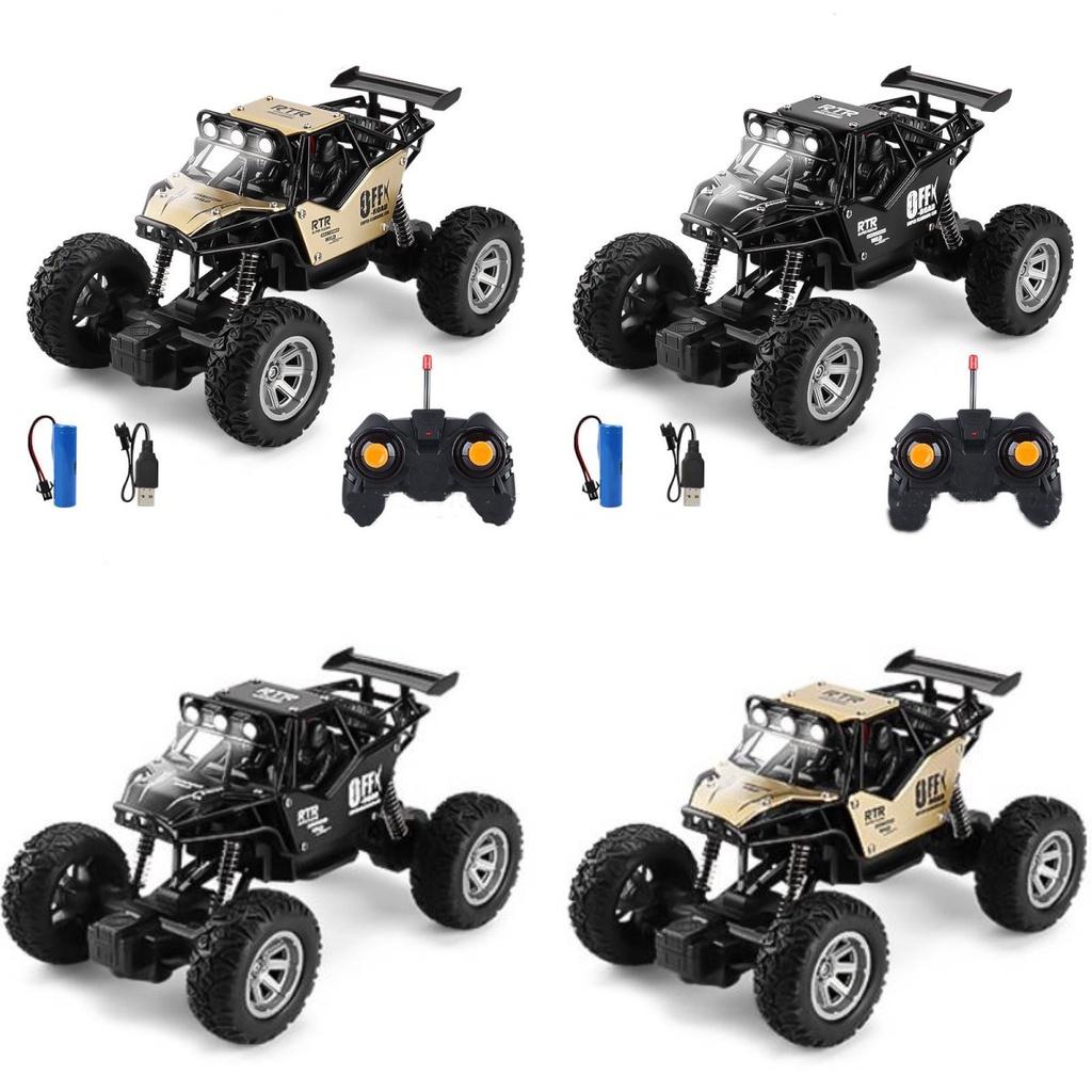 Climb With Style Alloy Off-road Rc Climbing Car With Lights For Kids