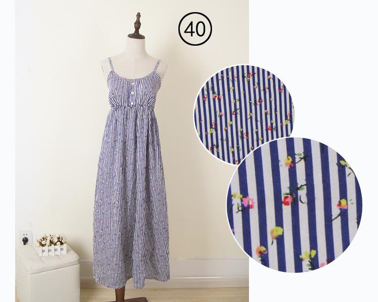 Johnature Summer Spaghetti Strap Sexy Loose Bohemia Beach Vacation Long Dresses Women High Waist Casual Dress