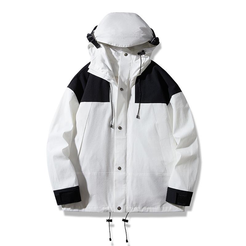 Jackets Couples Spring and Autumn Men's and Women's Hooded Jackets