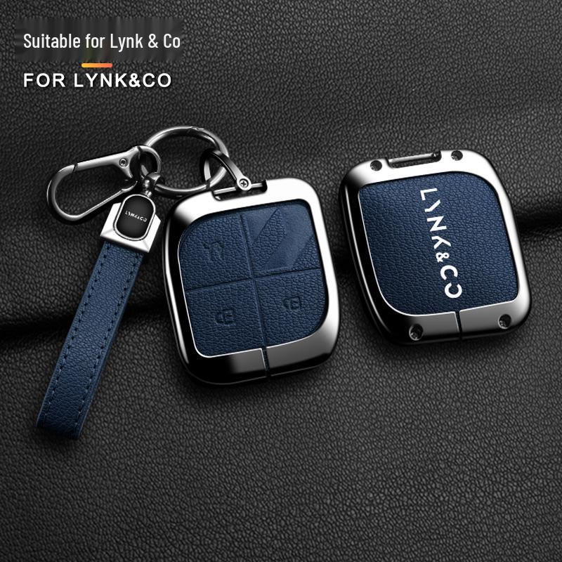 Lynk & Co 03 Key Case: Anti-Drop Protective Shell with Buckle for Models 01/02/05/06/08/09 - Men & Women