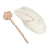 Hand Carved Yarn Spinning Kit Wooden Spinning Wheel Practical Drop Spindle  For Beginners