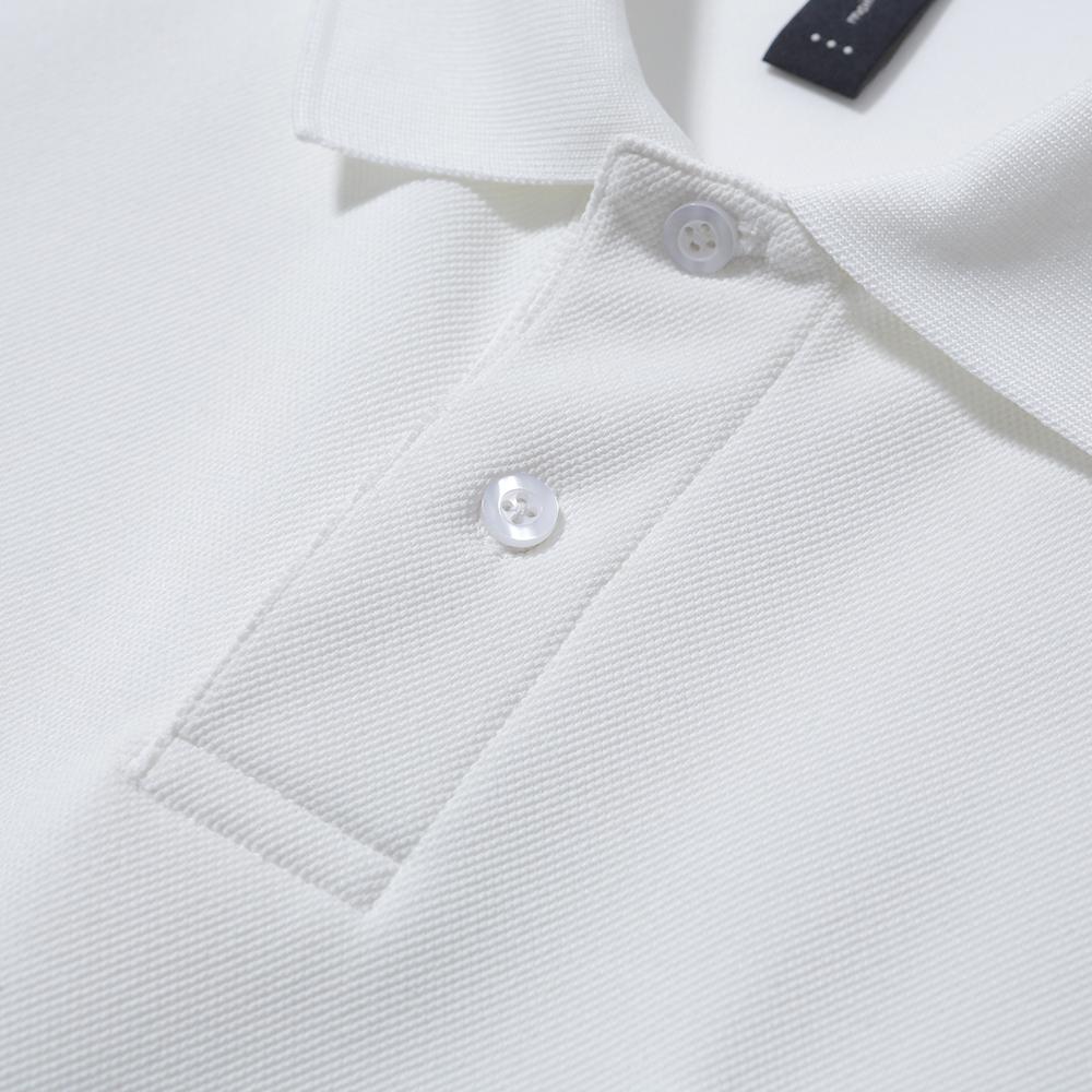 Moif [Ss24]Wide Polo H/S Shirt / Off White