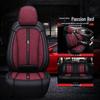 Universal Four Seasons Leather Linen Car Seat Cover - Full Coverage Cushion