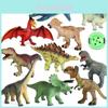 Jurassic Dinosaurier Modell Spielzeug mit Soundeffekten für Kinder Pädagogisches Spielset