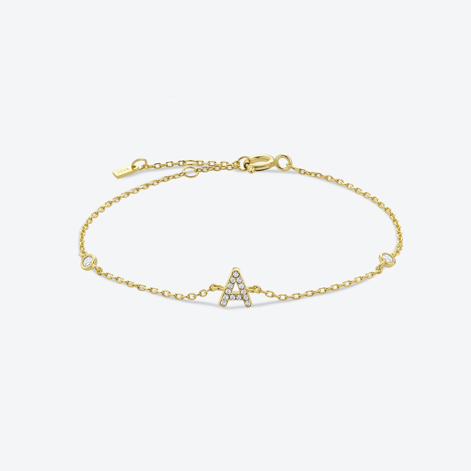 

Розкішні жіночі ювелірні вироби ANDYWEN зі срібла 925 проби з позолоченим монограмою з початковою літерою M