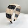 Bohemian Straw Woven Headband Wide-Brimmed Braided Hair Hoop New Rattan Weaving Hairband  Women