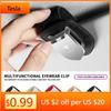 Car Sticker Tesla Car Sun Visor Glasses Clip Leather Eyeglasses Clip for Tesla Model 3 Y S X Roadster Cybertruck Juguete SpaceX