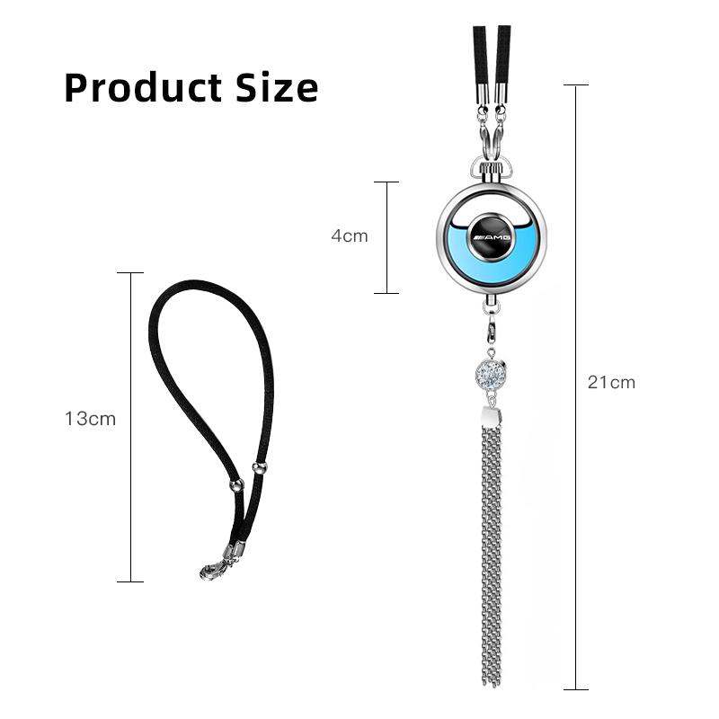 Car Perfume Pendant Air Freshener Hanging Perfume Bottle Diffuser For Benz AMG Sprinter GLC W126 GLS EQB GLK GLE A180 W206 W124