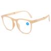 +1.0 +1.5 To +4.0 Tea Frame Folding Blue Light Blocking Reading Glasses Lightweight Prescription Eyeglasses 0 -0.5 -0.75 To -6.0