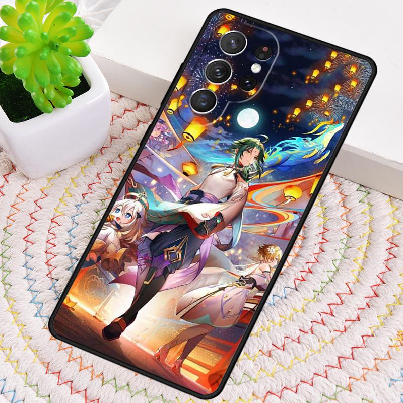 Genshin Impact Xiao Soft Silicone Phone Case For Samsung Galaxy Note 10 Pro S26 S25 S24 S23 S22 S21 Plus S25Ultra Capa Cover