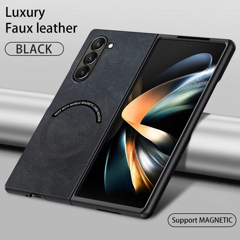 Чехол-книжка Samsung Z Fold1 Sheeppard, чехол для складного мобильного телефона Z Flip1 с магнитным кольцом, защитный чехол для беспроводной зарядки samsung z fold7