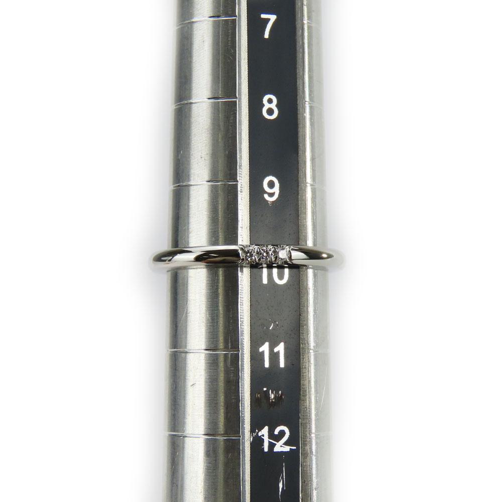 Used TIFFANY&Co. Ring Classic Band EU#50 Pt950Platinum 3.6g Platinum 3PD