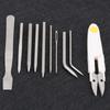 10Pcs/Set Stainless Steel Paracord Needle Knitting DIY Tool Bracelet Weaver Accessory